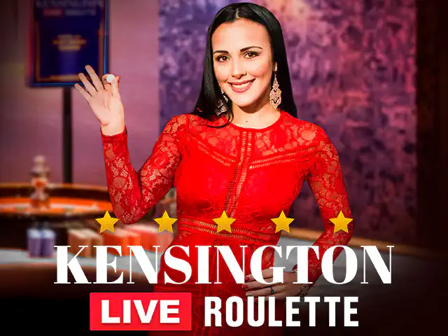 Kensington Roulette — ¡La ruleta en vivo más realista de 1win!